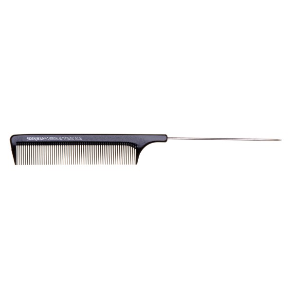Denman - Carbon Metal Needle Comb DC6
