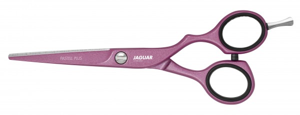 Jaguar Pastell Plus Offset Berry 5,5 Haarschere