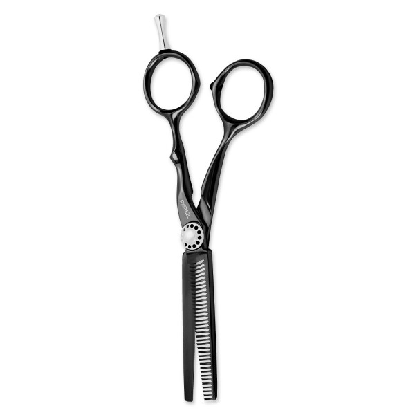 Tondeo Scissors - Mythos Black Offset Wave Scissors 5.75"