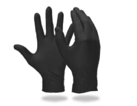ProfiLine Latexhandschuhe schwarz, Gr. S  – 20 Stk