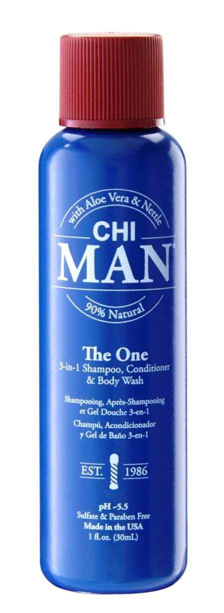 CHI MAN 3-in-1 Shamp,Cond,Bodywash 30ml (A)
