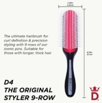 Denman Brush D4 The Original Curl 9 Row