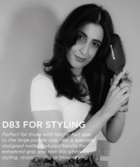 Denman Bürste Paddle D83, schwarz