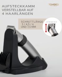 Tondeo ECO-XS Lithium Silver Trimmer