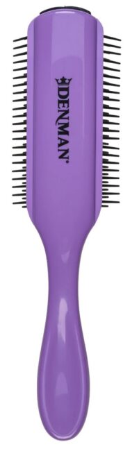 Denman Brush D4 African Violet 9 Row