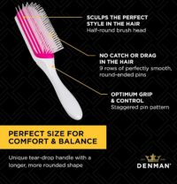 Denman Brush D4 Kyoto Cherry Blossom 9 Row