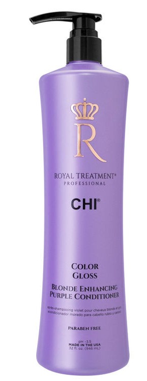 Farouk RT Color Gloss Blonde Purple Condit. 946ml