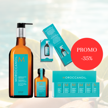 Moroccanoil Treatement Light 200ml + Display 25ml