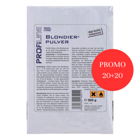 SOP Profiline, Blondierpulver – Set 20
