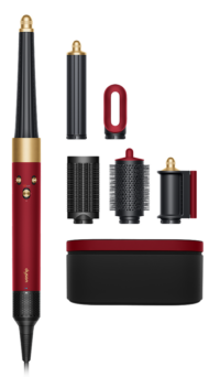 Dyson Airwrap i.d. Straight+Wavy Red Velvet & Gold