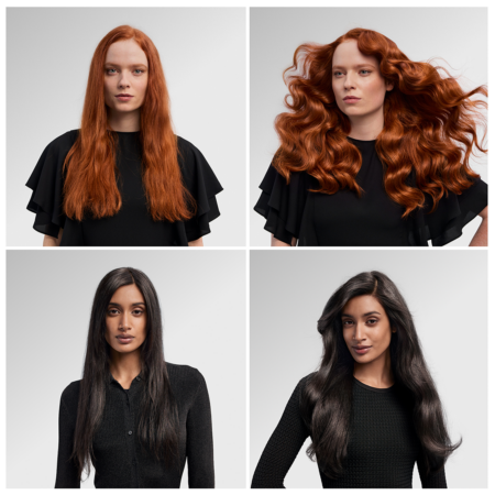 Dyson Airwrap i.d. Straight+Wavy Red Velvet & Gold