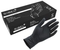 ProfiLine Latexhandschuhe schwarz, Gr. S  – 20 Stk