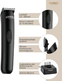 Tondeo ECO-S  PLUS Trimmer – Black