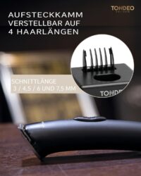 Tondeo ECO-S  PLUS Trimmer – Black