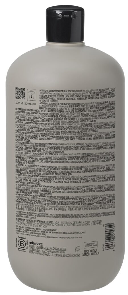 DAVINES ACTIVATOR 5VOL 1L