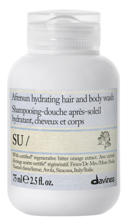 DAVINES DEHC SU AfterSun Hair & Body Wash 75 ml