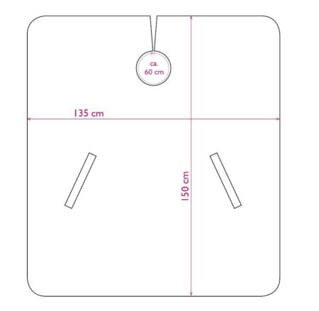 Cutting Cape-SKINNY Spacey Silver – Hooks