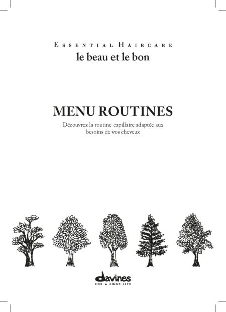 DAVINES DEHC SERVICE MENU FR