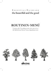 DAVINES DEHC SERVICE MENU DE