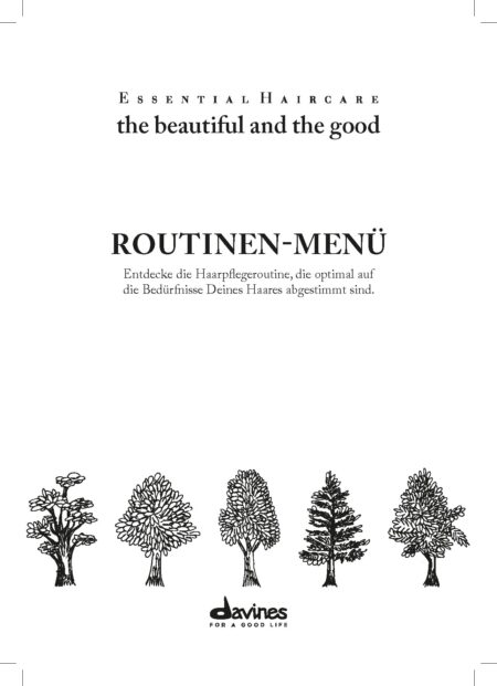 DAVINES DEHC SERVICE MENU DE