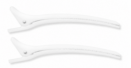CHI White Hair Clips carbon & nylon – 6pc