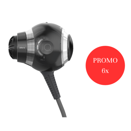 GA.MA IQ SFERA Black – Set 6 pcs