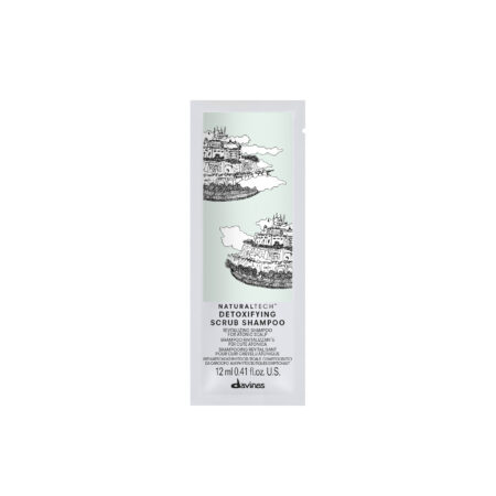 DAVINES NT DETOX SCRUB SHAMPOO SACHET 12X12ML