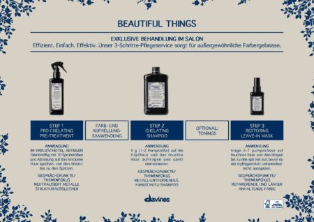 DAVINES TMA BT BACKBAR TECH POSTER DE