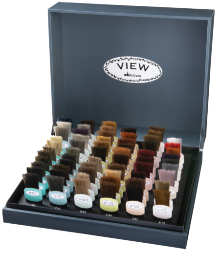 DAVINES VIEW LUX COMPLETE COLOUR CHART62 WEFTS