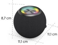 Hama Speaker BallShape Wireless LED Black
