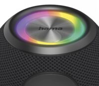 Hama Speaker BallShape Wireless LED Black