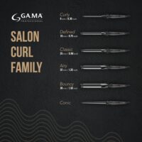 Ga.Ma Curl Iron Silk – 9mm
